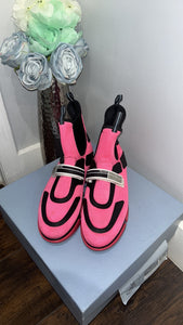 Prada Neon Pink Sneakers