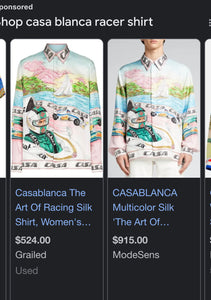 CasaBlanca Racer Shirt