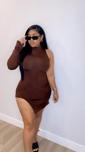 Mocha Mama Dress