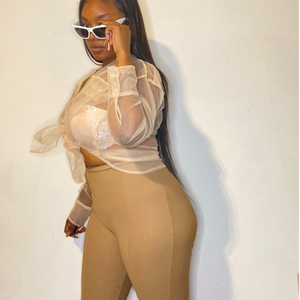 Beige Top